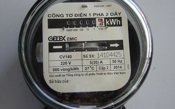 Cách tính công suất tiêu thụ điện kwh